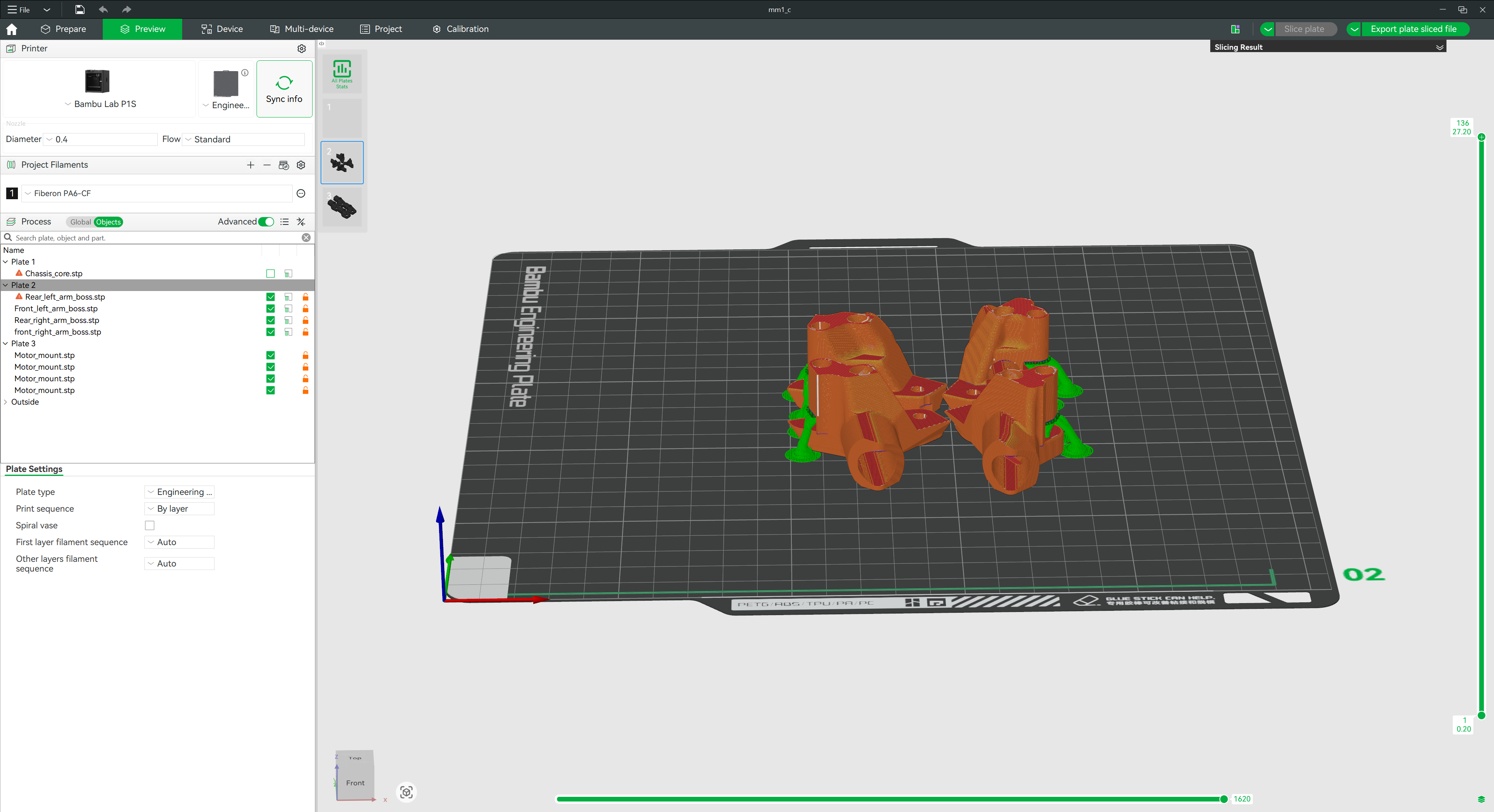 Arm Bosses 3MF Preview
