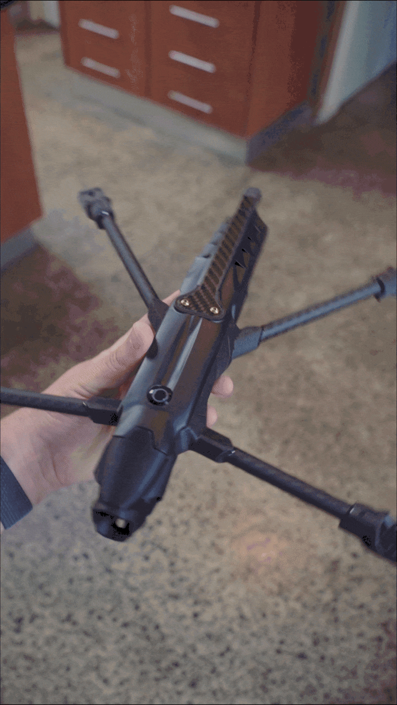 Completed chassis frame