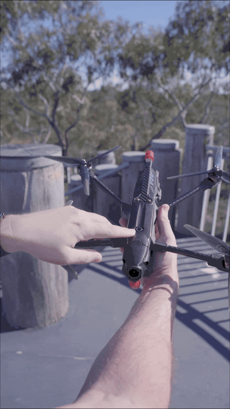 Replicant drone on button detail